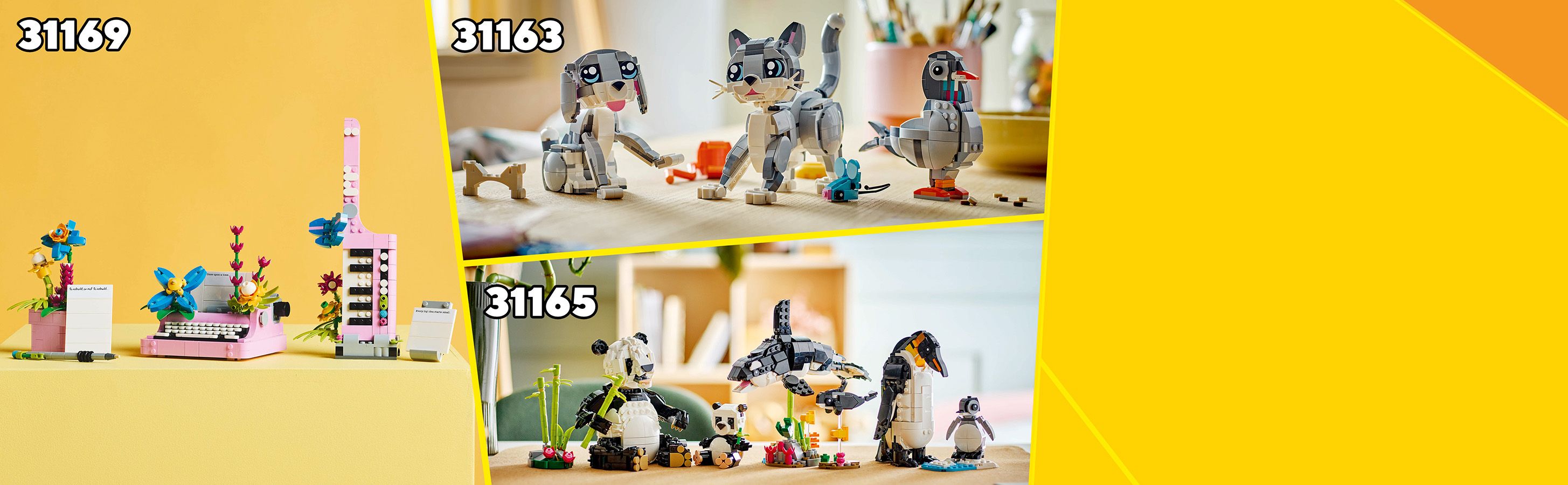 Objevte další stavebnice LEGO® Creator 3 v&nbsp;1